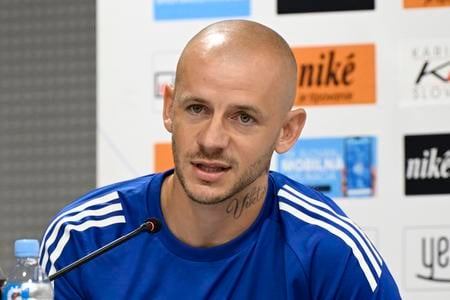 Slovan Bratislava captain Vladimír Weiss Jr.