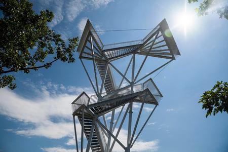 Lookout tower on Bratislava’s Devínska Kobyla