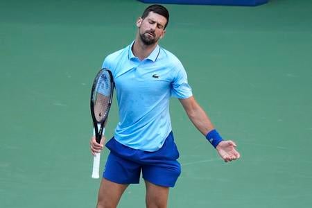 Srbský tenista Novak Djokovič.