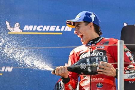 Marc Marquez z Ducati Lenovo.
