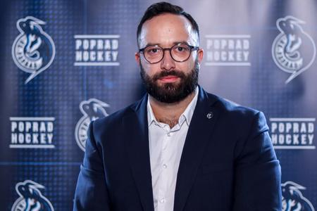 Július Koval, športový manažér HK Poprad.