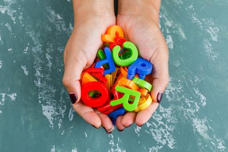 A handful of letters