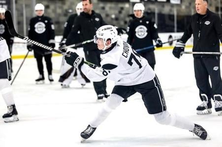 Ján Chovan v kempe Los Angeles.