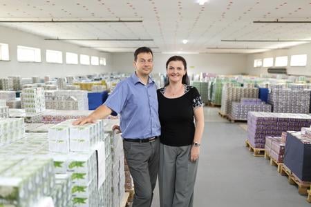 Martin and Janka Valigurský run the family firm Fytopharma, which has been producing herbal teas for a quarter of a century.
