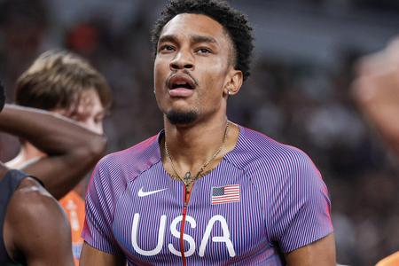 Na snímke americký šprintér Demarius Smith.
