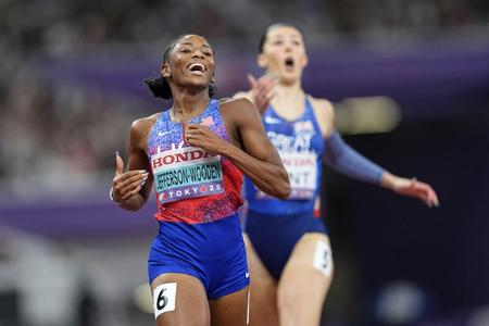 Najúspešnejšia účastníčka šampionátu v Tokiu Američanka Melissa Jeffersonová-Woodenová.