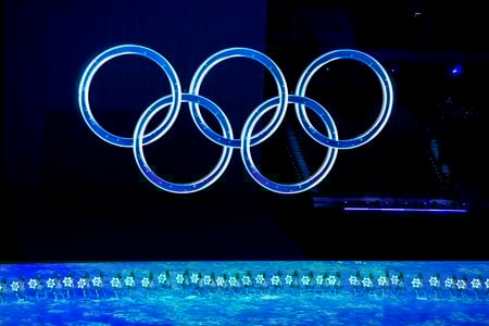 Olympijské kruhy.