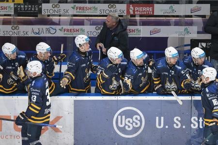 Gólová radosť hráčov Spišskej Novej Vsi.