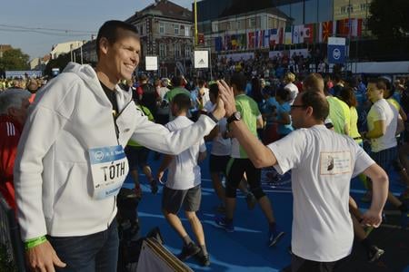 Matej Tóth zavítal na MMM aj v roku 2016 ako čerstvý olympijský šampión z Ria v chôdzi na 50 km.