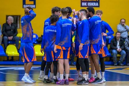 Na snímke basketbalisti BKM Lučenec.