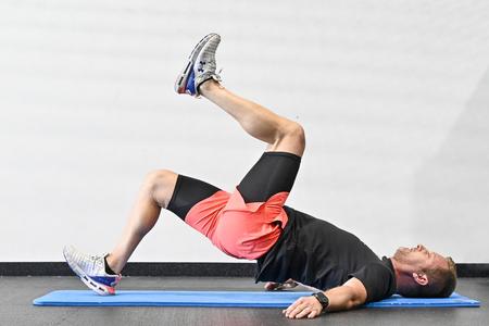 Glute bridge.