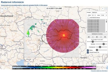 On 22 October 2025, Slovakia experienced a wave of unease and brief panic when a mysterious circular formation appeared on meteorological radar — resembling a sudden explosion.