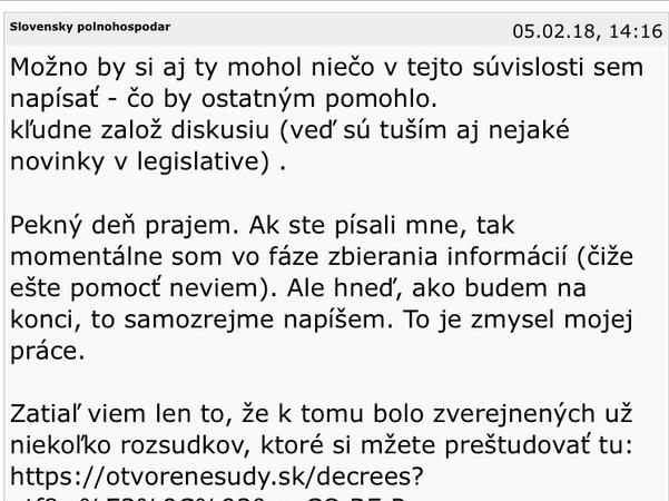 V linku ktorý zverejnil sú rozsudky týkajúce sa Rodu. Hľadať jediný možný zdroj úniku informácií v bezpečnostných zložkách je nefér: vedeli o nej vďaka indiskrécii kolegov a tiež od neho samého. Stačilo odpísať na mail.