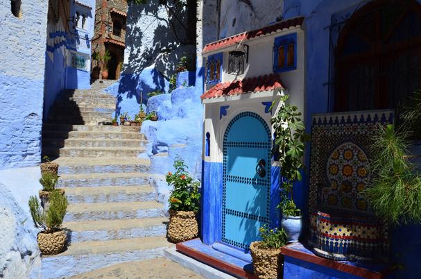 Chefchaouen - v krajine šmolkov