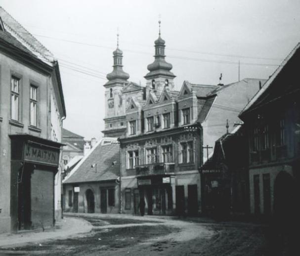 Ulica v roku 1938