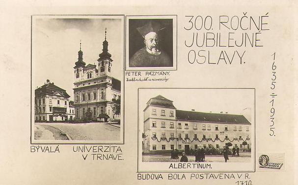 Dobová príležitostná pohľadnica, 1935