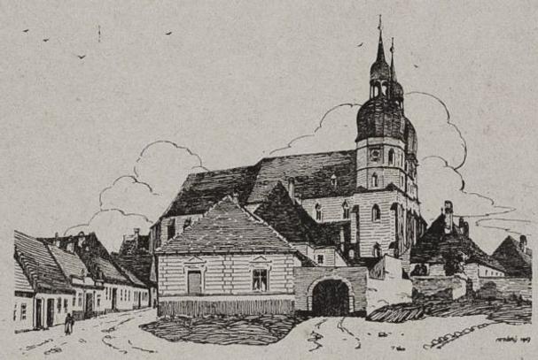 Jeruzalemská ulica a kostol sv. Mikuláša