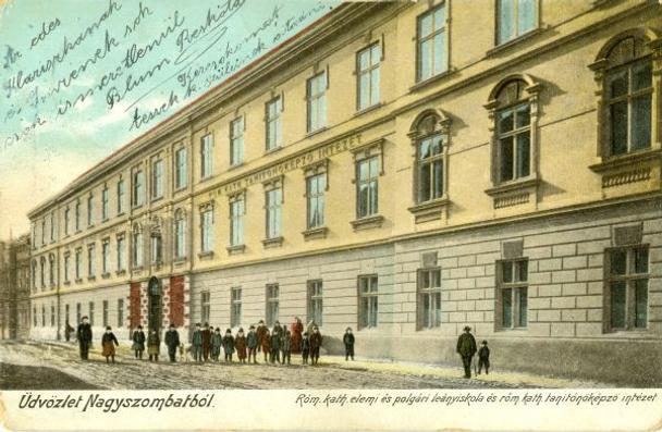 Uršulínska škola, pohľadnica