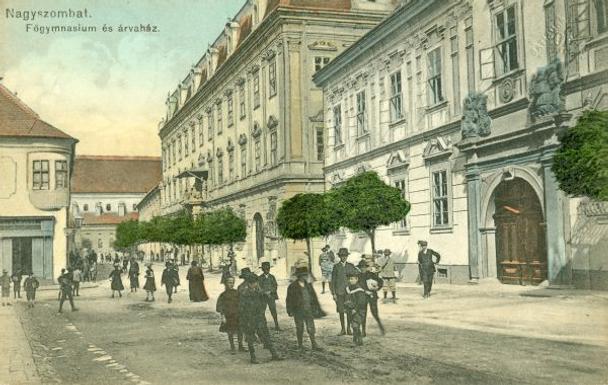 Stephaneum na pohľadnici