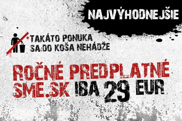 Ročné predplatné za 29€