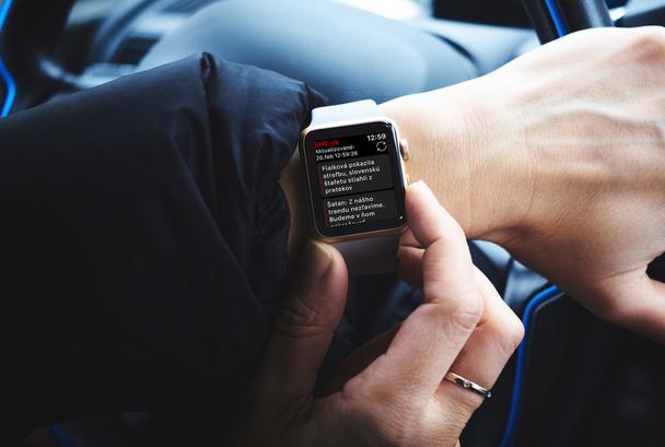 Aplikácia pre Apple Watch.
