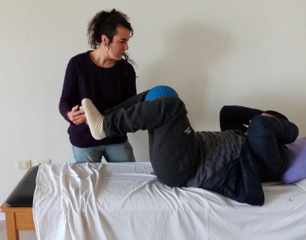 Arancha provided physiotherapy to 30 patients who suffered from different disabilities.
