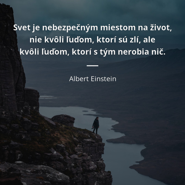 Skutočne NIČ stačí?