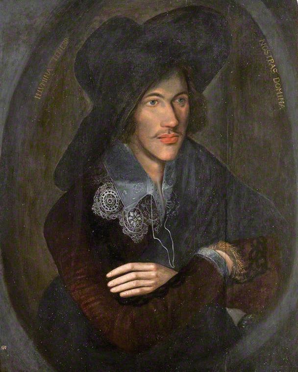John Donne cca r. 1595 zo zbierok National Portrait Gallery