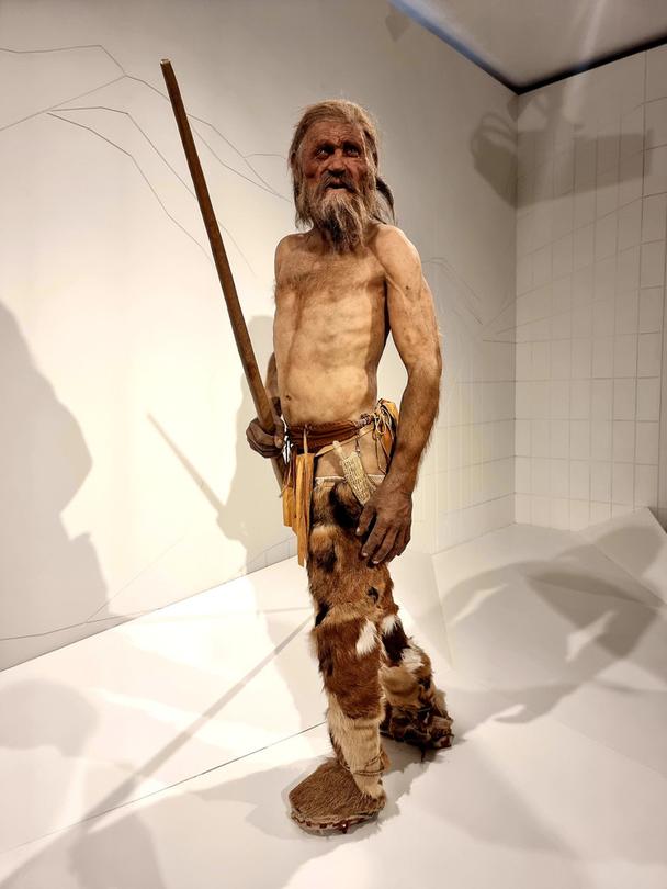 Ötzi - realistická rekonštrukcia pôvodnej podoby