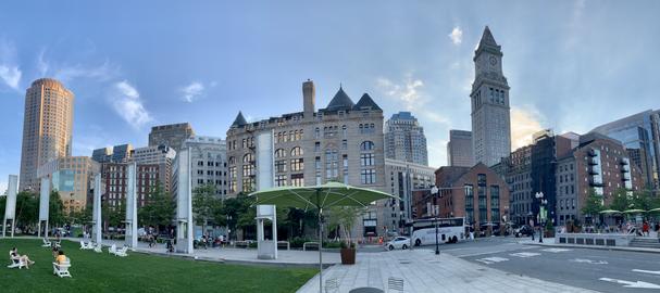 Downtown Boston.