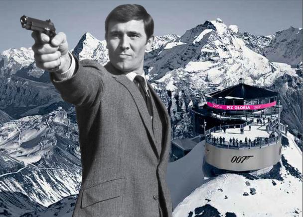 Piz Gloria bola "hlavnou postavou" bondovky v roku 1969