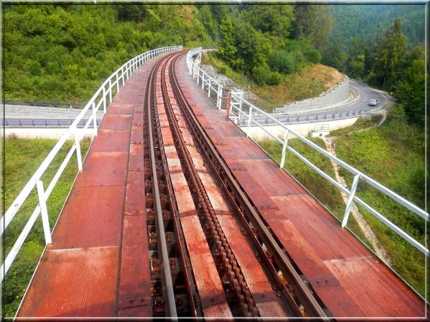 Železničná trať a cesta