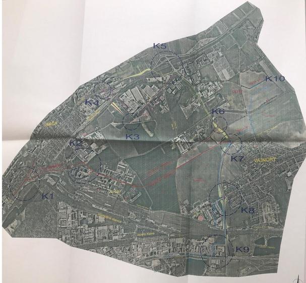 Žltá trasa: Rača - Vajnory - Cepit,
červená: Krasňany - Rendez - Vajnory - Cepit,
modrá: Zlaté piesky - Vajnory - Cepit.