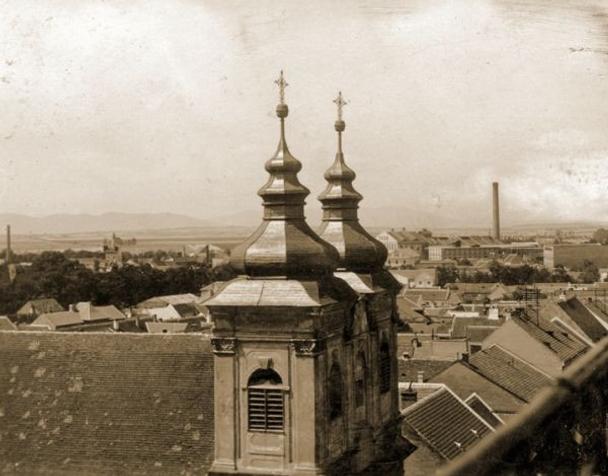 Severozápadné predmestie, detail z pohľadnice