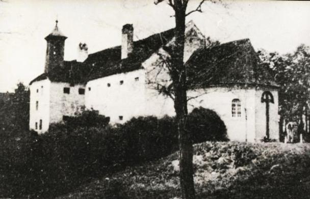 Lazaret s kostolom, I. pol. 20. stor.