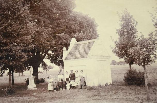 Kaplnka na Suchovskej ceste, okolo r. 1910