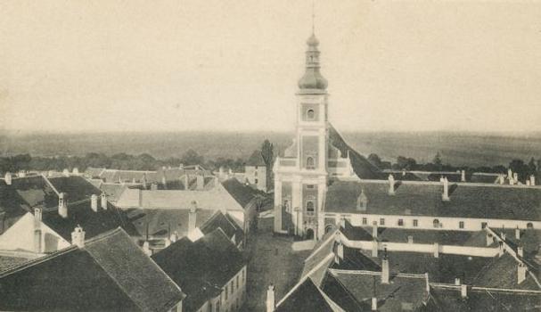 Pohľad na západ za mesto, pohľadnica