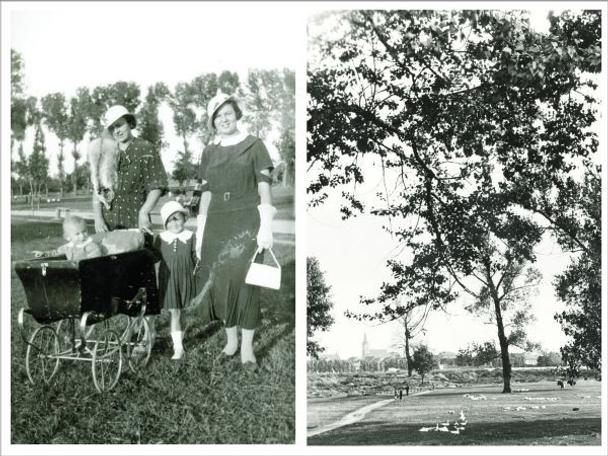 Na rybníku v roku 1934