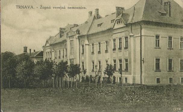 Župná nemocnica, pohľadnica