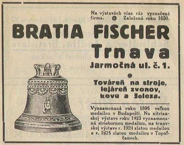 Reklama z dvadsiatych rokov