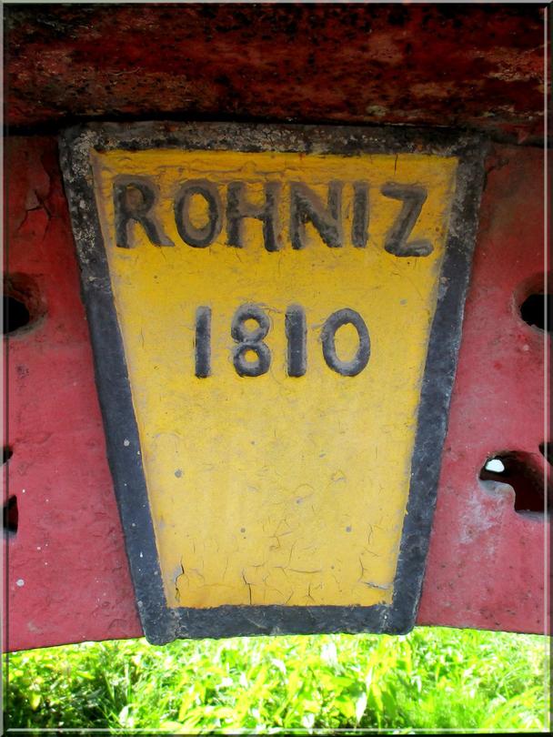 Odlievaný most z r. 1810
