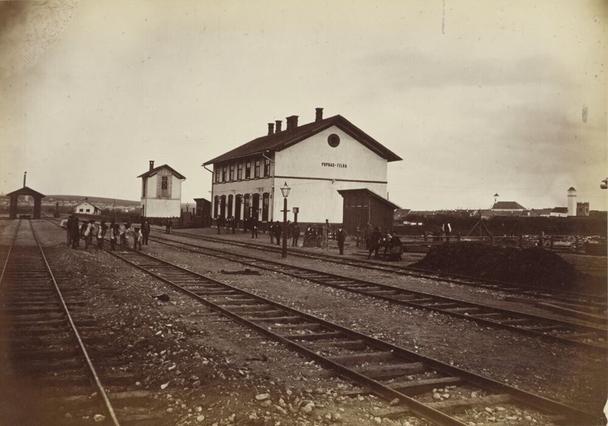 Železničná stanica Poprad, 1871.