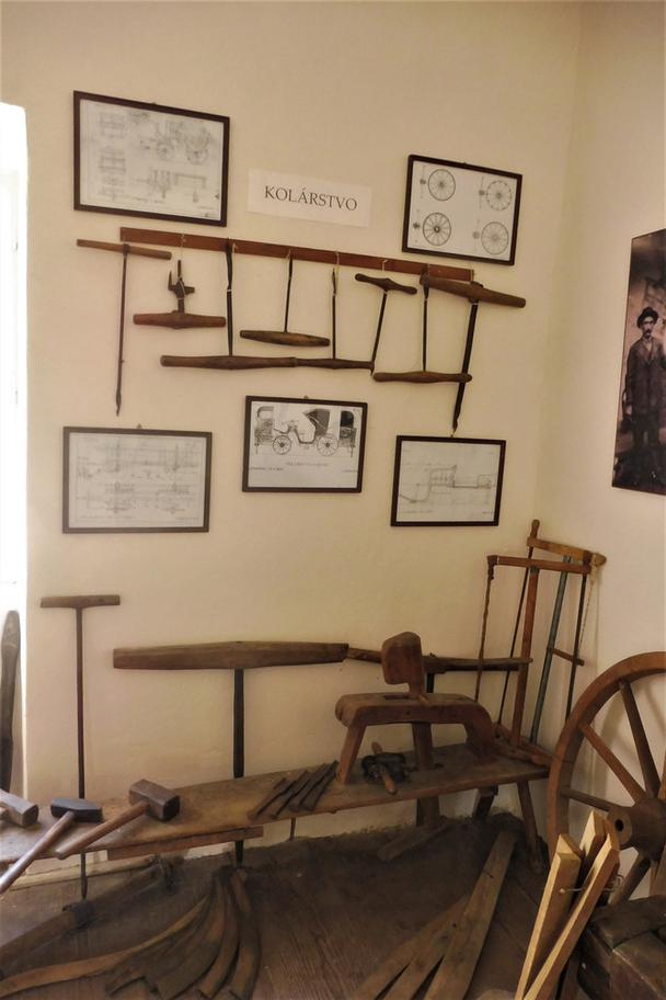 Kolárstvo. Expozícia pukanskej histórie.