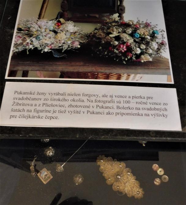 Expozícia pukanskej histórie.