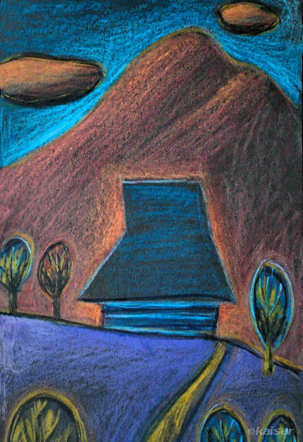 Drevenica/pastel 1994