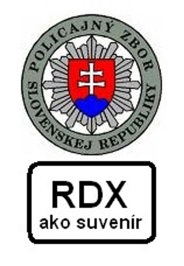 RDX = Research Department of eXplosives as a souvenir