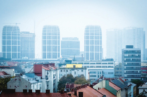 Some developers are changing plans and instead of offices build flats.
