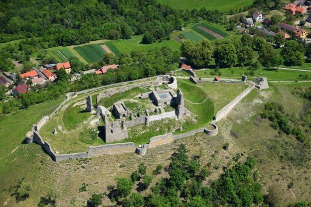 Branč Castle ruins, western Slovakia