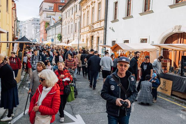 The Dobrý Trh market.