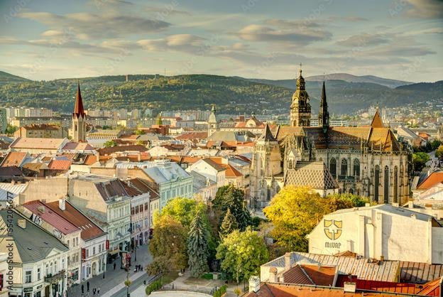 Košice is the second largest town of Slovakia.